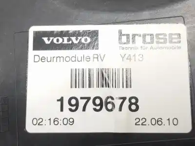 Автозапчасти б/у регулятор стекла переднего правого за volvo xc60 i suv (156) 2.4 d / d3 / d4 awd ссылки oem iam 30784829  30784829