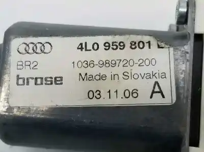 Автозапчастина б/у двигатель переднього ліва вікна для audi q7 (4l) 3.0 v6 24v tdi посилання на oem iam 4l0959801  4l0959801