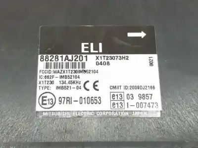 Автозапчасти б/у электронный модуль за subaru legacy lim. b14 2.0 d ссылки oem iam 88281aj201  88281aj201