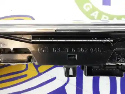 Second-hand car spare part interior light for bmw x3 (e83) 2.0 d oem iam references 63316962046  63318364929