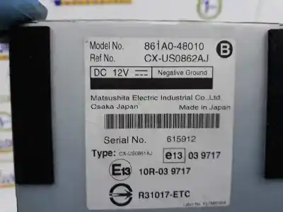 Second-hand car spare part electronic module for lexus rx 3.5 v6 24v cat 249 cv / 183 kw oem iam references 861a048010  861a048010