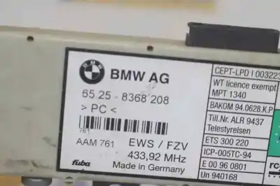 Peça sobressalente para automóvel em segunda mão módulo eletrónico antena por bmw 3 (e46) 320 d referências oem iam 65258368208  