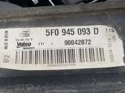 Автозапчастина б/у лівий задній ліхар в дверях для seat leon (5f1) 1.6 tdi посилання на oem iam 5f0945093d  5f0945093d