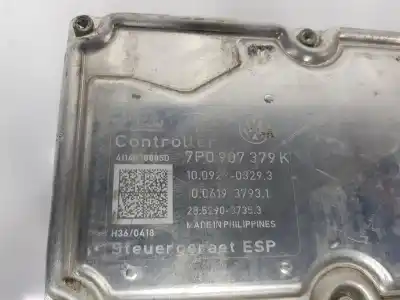 Second-hand car spare part abs for porsche cayenne 3.0 v6 tdi oem iam references 95835595500  7p0614517k
