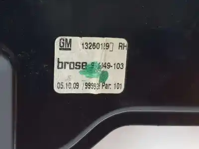 Автозапчастина б/у регулятор переднього правого скла для opel astra j (p10) 1.7 cdti (68) посилання на oem iam 13260129  13350760