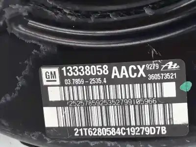 Pezzo di ricambio per auto di seconda mano servo freio per opel astra j (p10) 1.7 cdti (68) riferimenti oem iam 13338058  03785925354