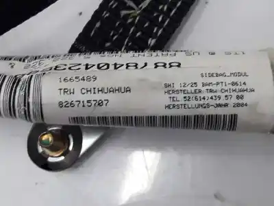 Автозапчастина б/у передня ліва подушка безпеки для bmw x5 (e53) 3.0 d посилання на oem iam 72128267157  84826715707l