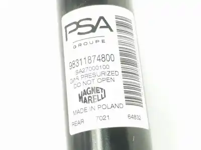 Piesă de schimb auto la mâna a doua amortizor spate stânga pentru peugeot 208 (p2) 1.2 puretech referințe oem iam 9831187480