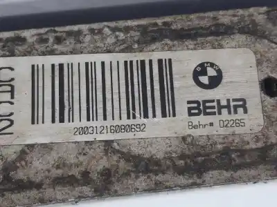 Peça sobressalente para automóvel em segunda mão intercooler por bmw x5 (e53) 3.0 d referências oem iam 17517791231