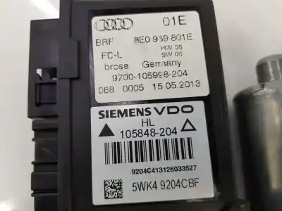 Автозапчастина б/у двиг скла задне ліво для seat exeo st (3r5) (2009>) 2.0 tdi посилання на oem iam 8e0959801e  8e0959801e
