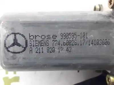 Peça sobressalente para automóvel em segunda mão motor elevador vidro dianteiro direito por mercedes clase c (w203) berlina 1.8 cat referências oem iam a2118201742 990595101 7746002817 2118202942 