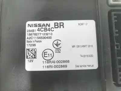 Автозапчасти б/у электронный модуль за nissan qashqai ii suv (j11, j11_) 1.2 dig-t ссылки oem iam 284b14cb4c  284b14cb4c