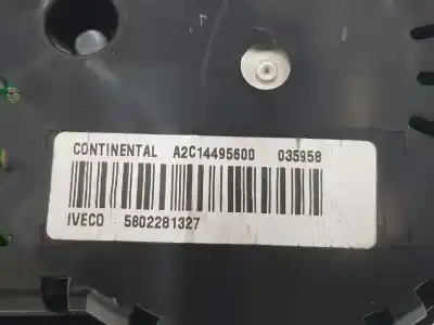 Автозапчастина б/у панель інструментів для iveco daily pr 3.0 d посилання на oem iam 5802281327  5802281327
