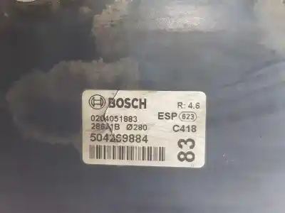 Автозапчастина б/у гальмівний серво для iveco daily pr 3.0 d посилання на oem iam 504269884