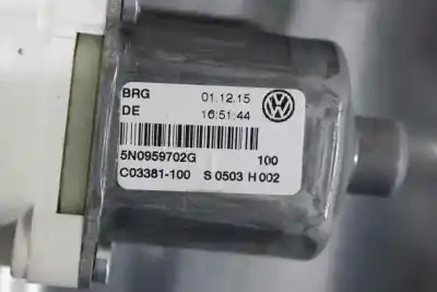 Автозапчастина б/у регулятор переднього правого скла для volkswagen tiguan (5n_) 2.0 tdi посилання на oem iam 5n0837756  5n0837756