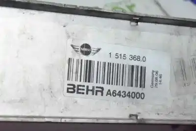 Second-hand car spare part intercooler for mini mini (r50,r53) 1.6 16v 170 cv / 125 kw oem iam references 11651515368  11651515368