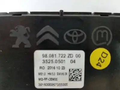Автозапчасти б/у климат-контроль за citroen jumpy furgon club xl ссылки oem iam 98081722zd  98081722zd
