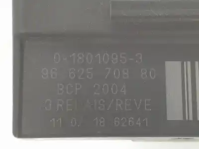 Автозапчастина б/у електронний модуль для peugeot 3008 monospace (0u_) 1.6 hdi посилання на oem iam 1801095  6500ej