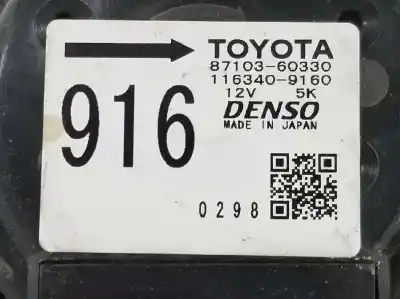 Pezzo di ricambio per auto di seconda mano ventola riscaldamento per toyota land cruiser (j12) 3.0 turbodiesel riferimenti oem iam 8710360330 8710360330 