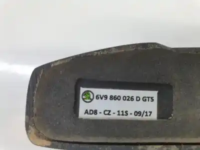 Автозапчастина б/у бруски для даху для skoda fabia iii (nj3) 1.2 tsi посилання на oem iam 6v9860026d  6v9860026d