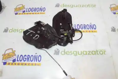 Recambio de automóvil de segunda mano de cerradura puerta trasera derecha para bmw serie 5 berlina 3.0 turbodiesel referencias oem iam 51227202148