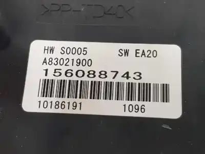 Peça sobressalente para automóvel em segunda mão comando de sofagem (chauffage / ar condicionado) por alfa romeo mito (955_) 0.9 twinair (955axy1b) referências oem iam 156088743  156088743