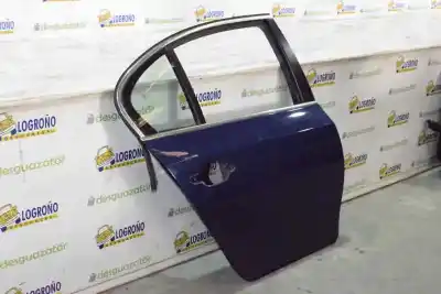 Recambio de automóvil de segunda mano de puerta trasera derecha para bmw serie 5 berlina 3.0 turbodiesel referencias oem iam 41009631832 41009631832 color azul 