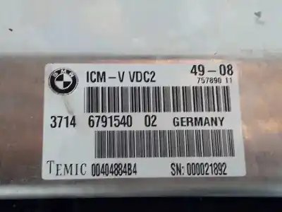 Second-hand car spare part suspension control unit for bmw 7 (f01, f02, f03, f04) 730 d oem iam references 37146791540  00404884b4 Second-hand car spare part suspension control unit for bmw 7 (f01, f02, f03, f04) 730 d oem iam references 37146791540  00404884b4