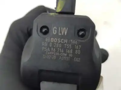 Second-hand car spare part potentiometer for ds 5 1.6 blue-hdi fap oem iam references 9671416880  9671416880