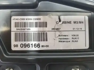 Peça sobressalente para automóvel em segunda mão quadrante por citroen celysée 1.2 12v vti referências oem iam 9809616680  9809616680