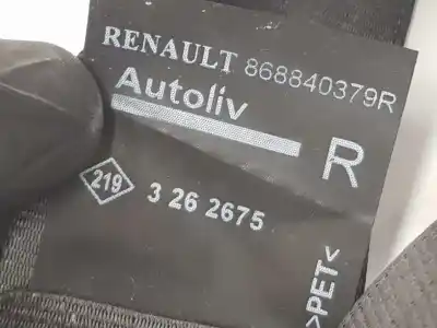Автозапчастина б/у передній правий ремін безпеки для dacia lodgy ambiance посилання на oem iam 868840379r  868840379r