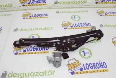 Second-hand car spare part rear left window regulator for bmw 5 (e60) 520 d oem iam references 51357184745