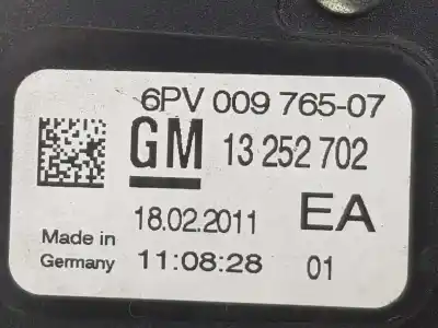 Автозапчасти б/у педальный потенциометр за opel astra j (p10) 1.7 cdti (68) ссылки oem iam 13252702  6pv00976507
