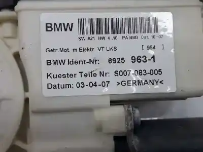 Second-hand car spare part left front window motor for bmw x3 (e83) 2.0 d oem iam references 6925963  67626925963