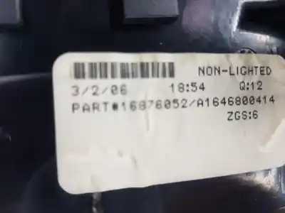 Автозапчастина б/у центральний подлокник для mercedes-benz clase ml bm 164 280 300 cdi 164.120 посилання на oem iam a1646800414  a1646800414