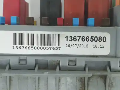 Second-hand car spare part fuse box unit for fiat ducato caja abierta 35 3.0 jtd oem iam references 1367665080 1367665080 