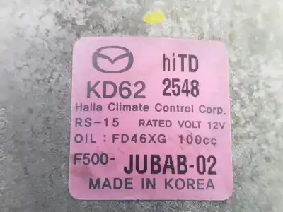 Second-hand car spare part air conditioning compressor for mazda cx-5 2.2 turbodiesel cat 150 cv / 110 kw oem iam references ght60095  ght60095