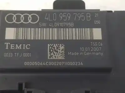 Peça sobressalente para automóvel em segunda mão módulo eletrônico por audi q7 (4l) 3.0 v6 24v tdi referências oem iam 4l0959795b  4l0959795b