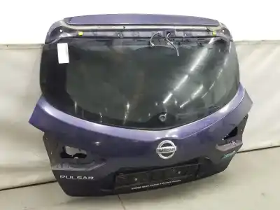 Second-hand car spare part tailgate for nissan pulsar fastback (c13) 1.5 dci oem iam references k01003zlaa  k01003zlaa