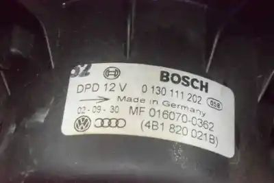 Автозапчастина б/у вентилятор опалення для audi a6 c5 avant (4b5) 2.5 tdi посилання на oem iam 4b1820021b  4b1820021b