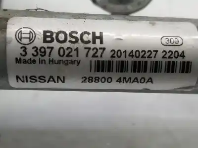 Автозапчастина б/у двигатель передніх склоочисників для nissan pulsar fastback (c13) 1.5 dci посилання на oem iam 288004ma0a  288004ma0a