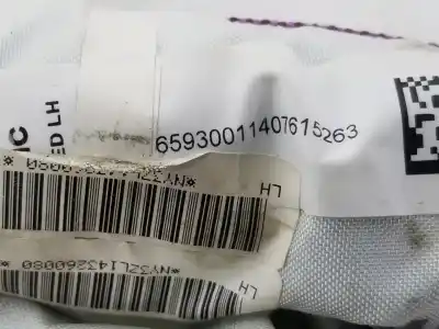 Автозапчастина б/у передня ліва подушка безпеки для nissan pulsar fastback (c13) 1.5 dci посилання на oem iam 985p13zl0a  985p13zl0a