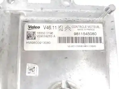 Second-hand car spare part ecu engine control for citroen celysée 1.2 12v vti oem iam references 9811545080  9811545080