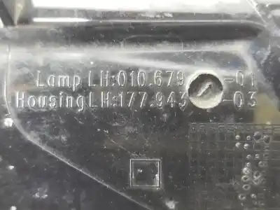 Second-hand car spare part left fog light for nissan pulsar fastback (c13) 1.5 dci oem iam references 261551ha0a  261551ha0a