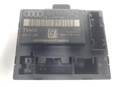 Second-hand car spare part electronic module for audi q7 (4l) 3.0 v6 24v tdi oem iam references 4l0959792b