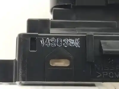 Second-hand car spare part rear left power window switch for nissan pulsar fastback (c13) 1.5 dci oem iam references 254114ce0a  254114ce0a