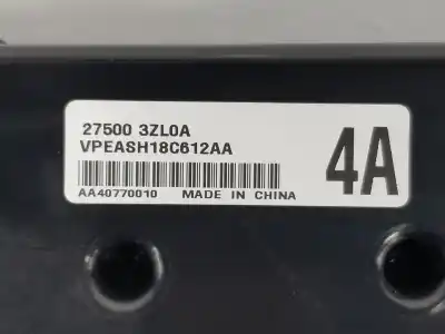 Second-hand car spare part climate control for nissan pulsar fastback (c13) 1.5 dci oem iam references 275003zl0a  275003zl0a