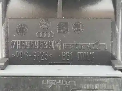 Piesă de schimb auto la mâna a doua panou comandã geamuri electrice fațã stânga pentru volkswagen t5 transporter/furgoneta 2.5 tdi referințe oem iam 7h5959539 7h5959539h 