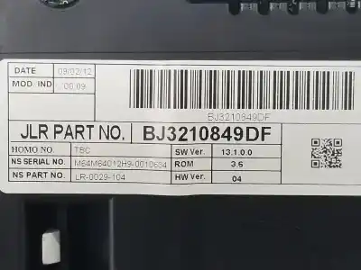 Автозапчасти б/у приборная доска за land rover evoque 2.0 turbo ссылки oem iam lr081750