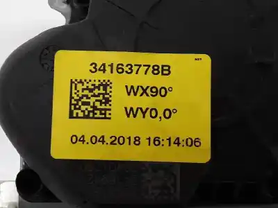 Автозапчастина б/у задній правий ремін безпеки для skoda fabia combi 1.0 tsi посилання на oem iam 5jh857447c